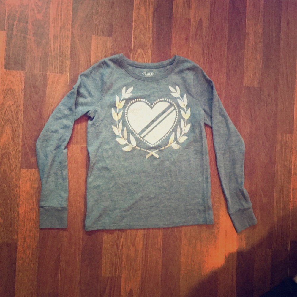 children’s place long sleeve girls shirt